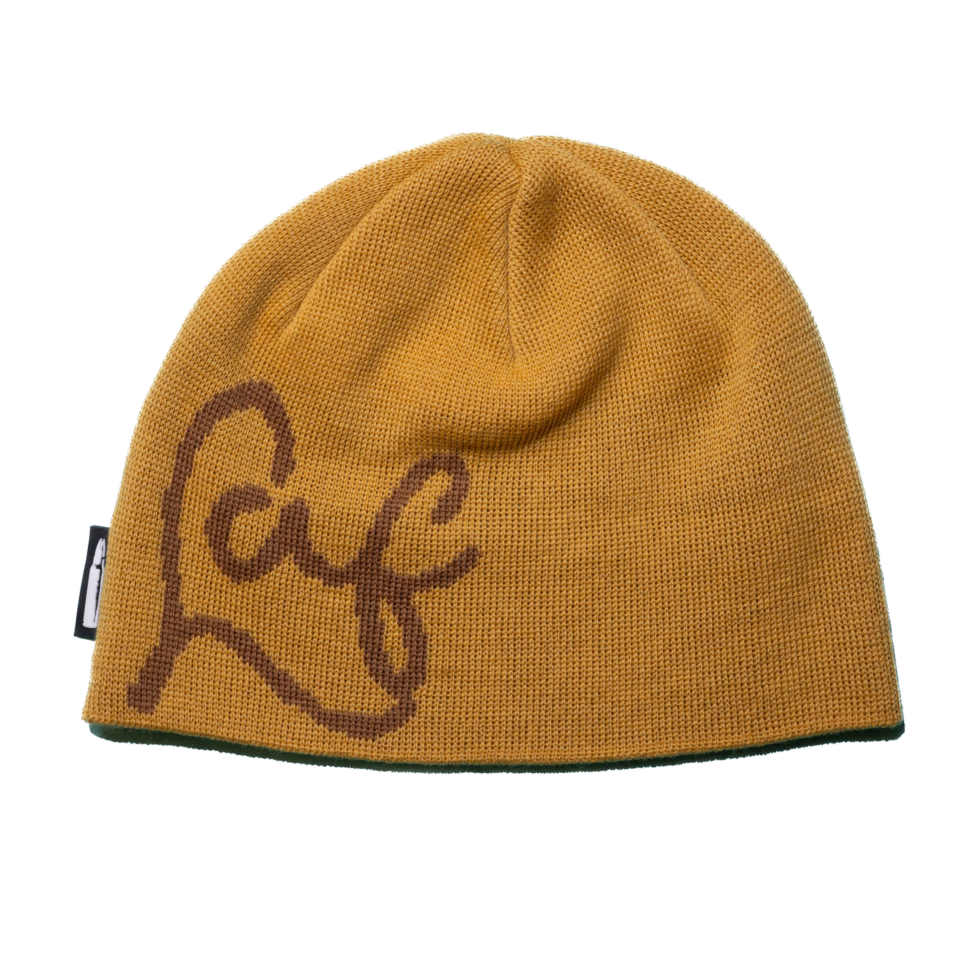 Mustard Logo Knit Toque