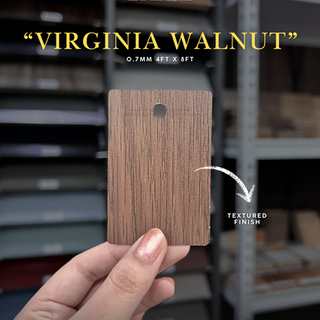 Virginia Walnut HPL High Pressure Laminate in Textured Finish