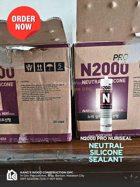 Nuriseal N2000 Neutral Silicone Sealant Supplier Metro Manila Malabon City