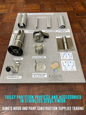 Stainless Steel Toilet Partition Accessories