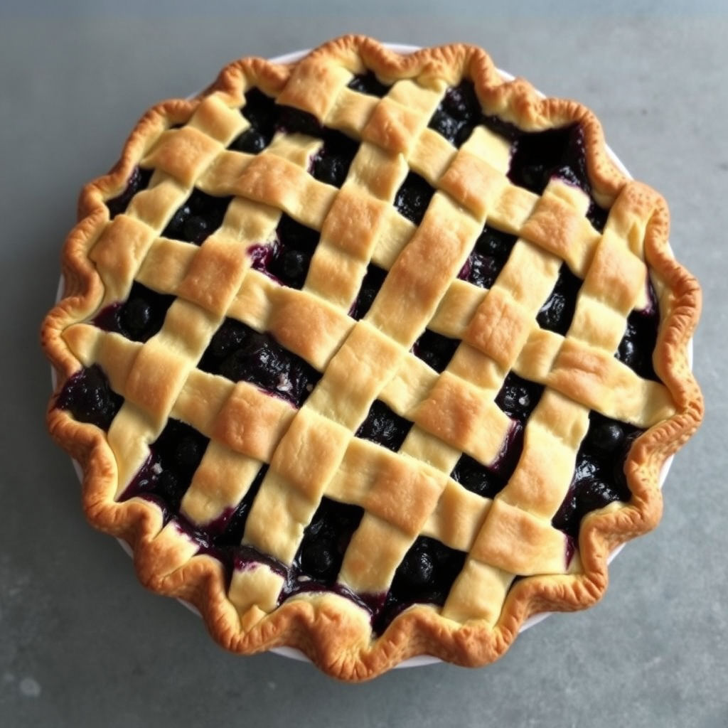 Berry Messy Pie