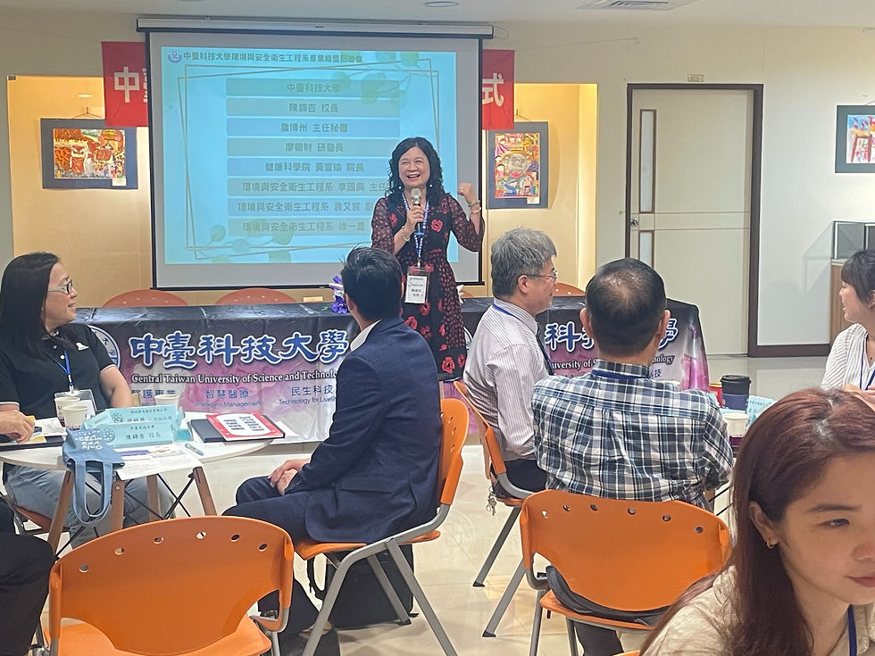 中臺科大陳錦杏校長致詞
