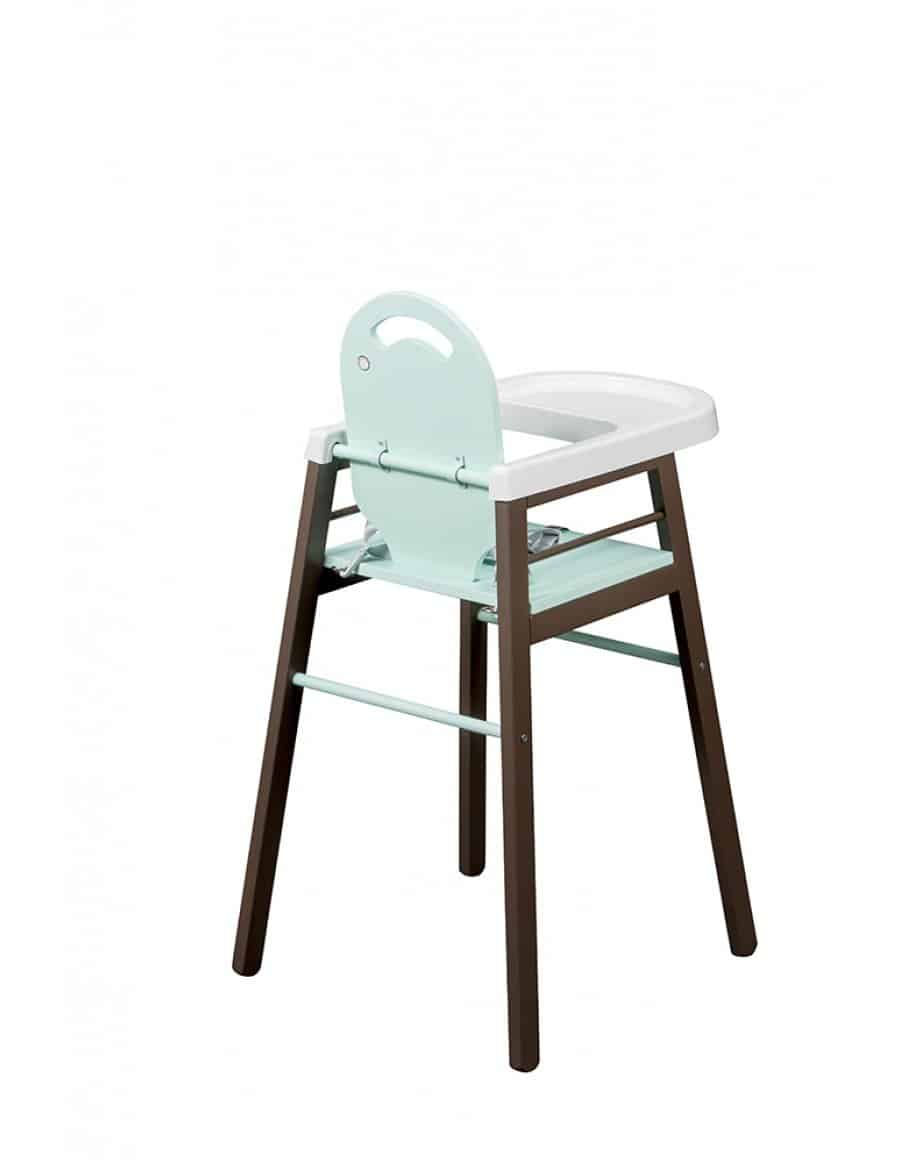 Thumbnail: Combelle Lili High Chair – Choco/Mint