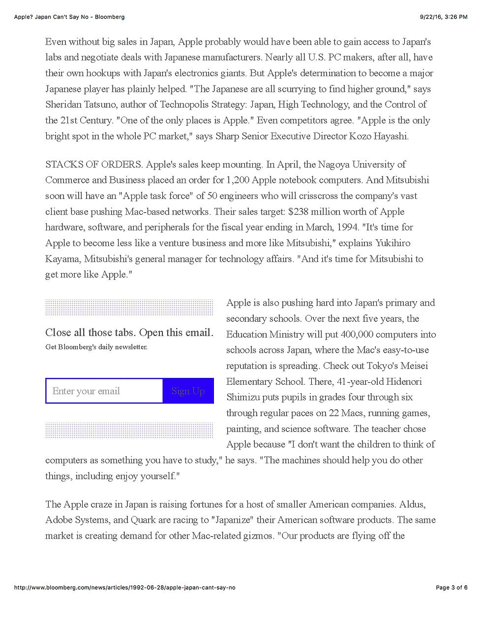Apple in Japan