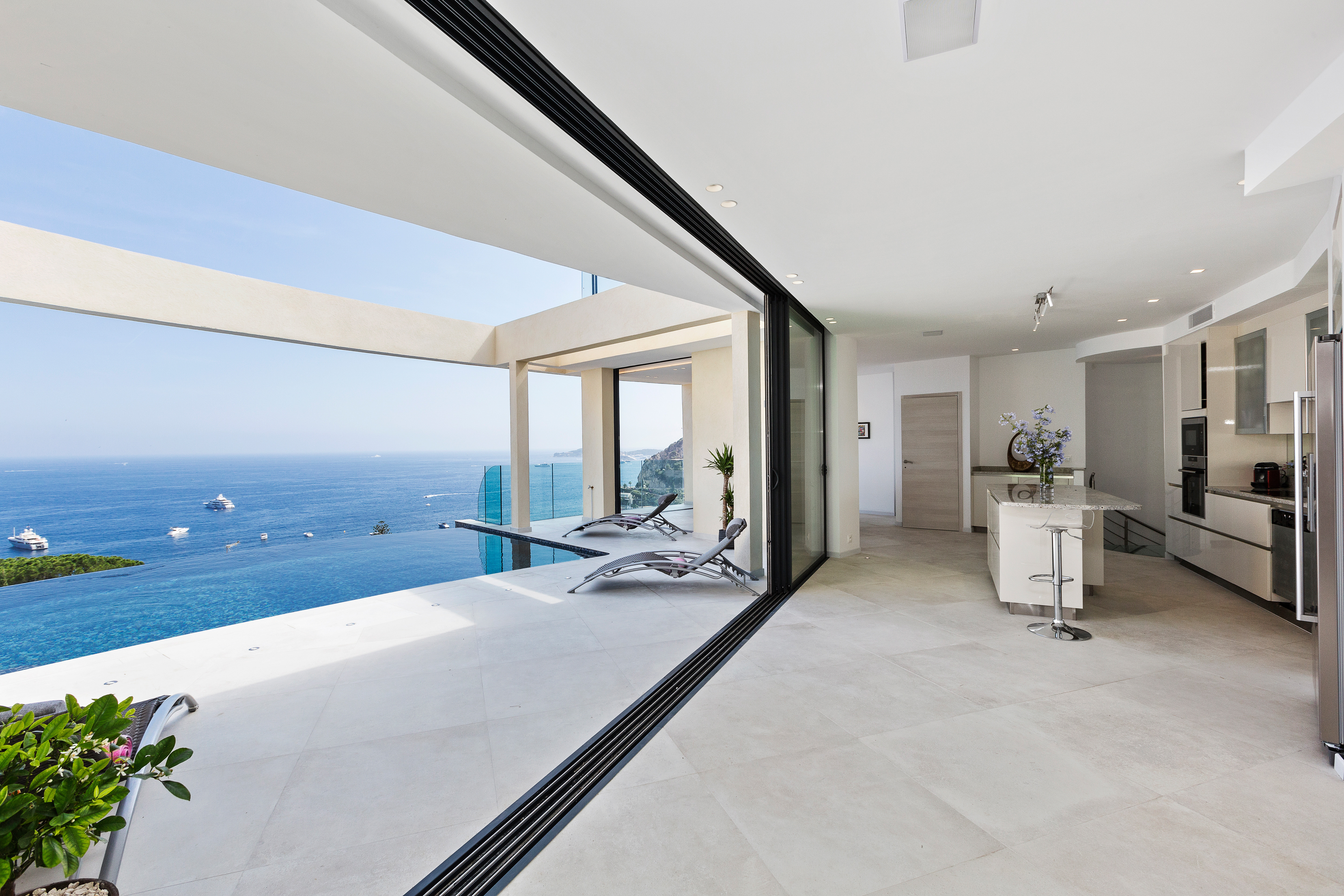 Living Room View to Terrace