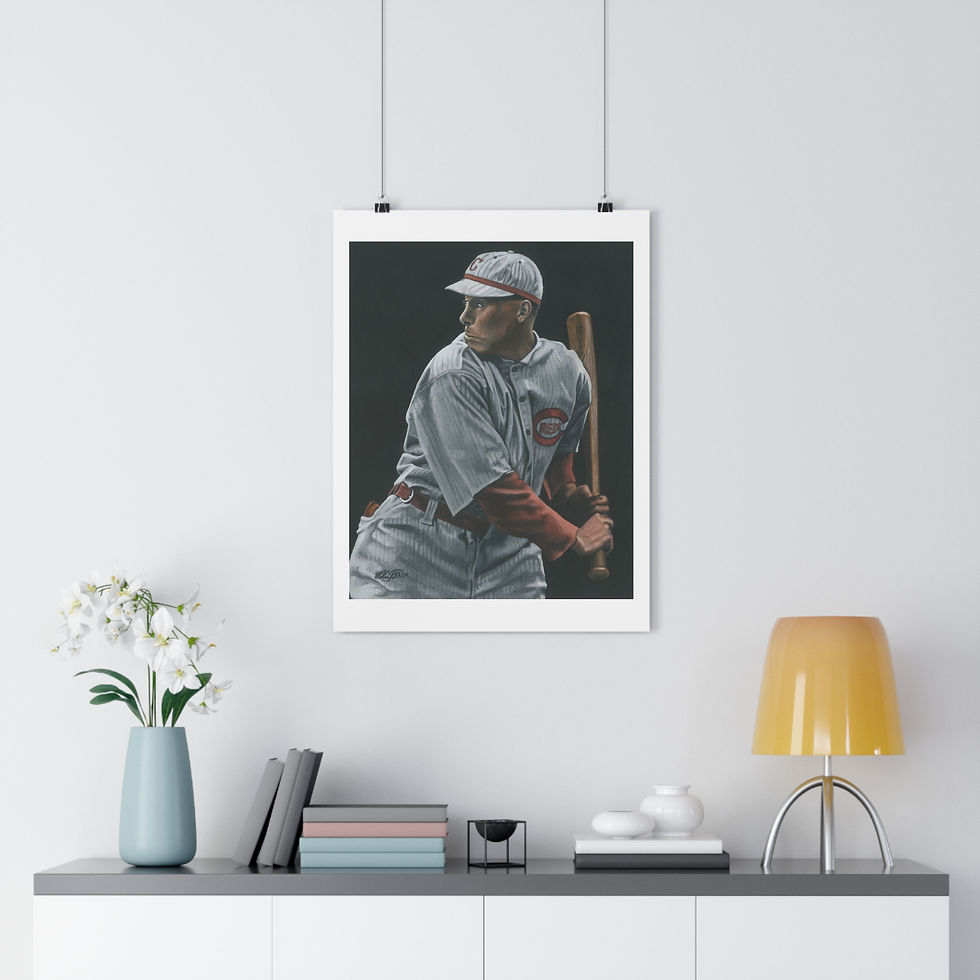 Thumbnail: Edd Roush- "Worthy" Giclee Art Print