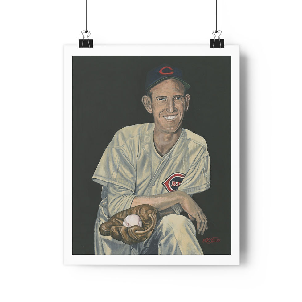 Thumbnail: Ewell Blackwell - "Bona Fide" Giclee Art Print