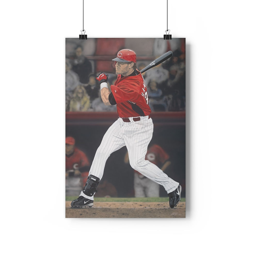 Thumbnail: Josh Hamilton Giclee Art Print