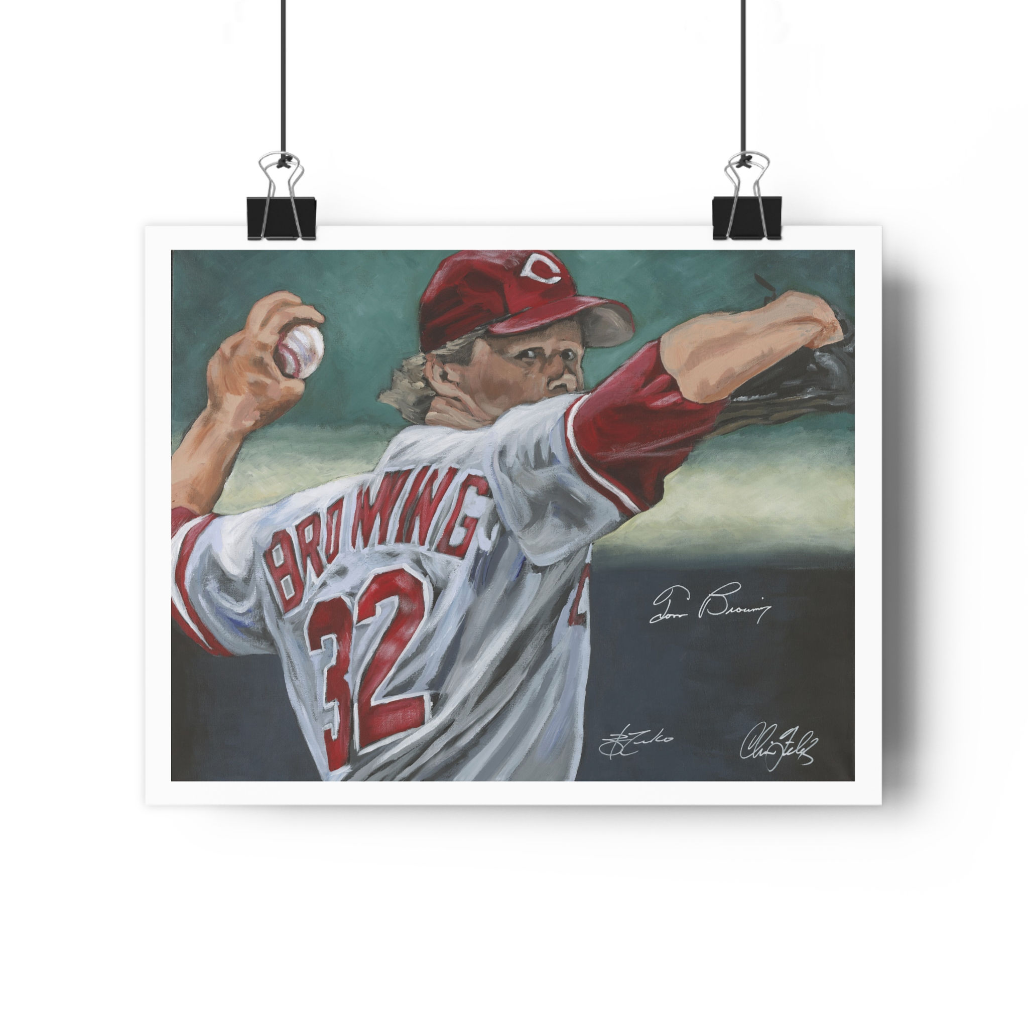 Reds Browning Giclee Art Print