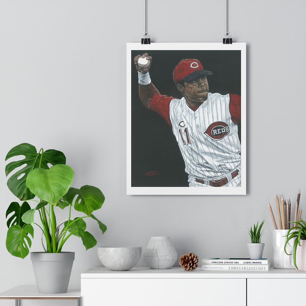 Thumbnail: Barry Larkin - "Poise" Giclee Art Print