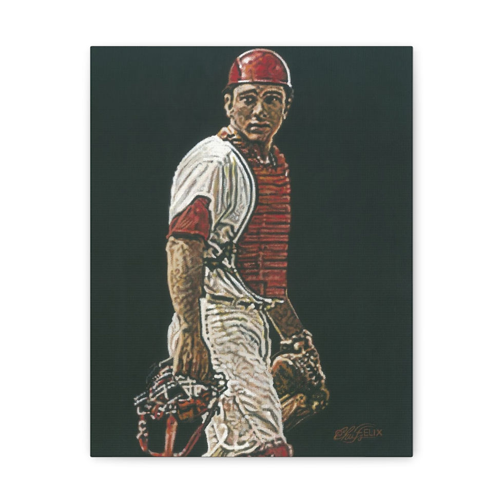 Thumbnail: Canvas Johnny Bench "Exemplar"