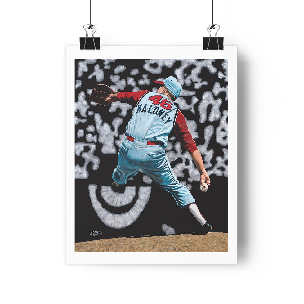Jim Maloney - "Bringing the Heat" Giclee Art Print