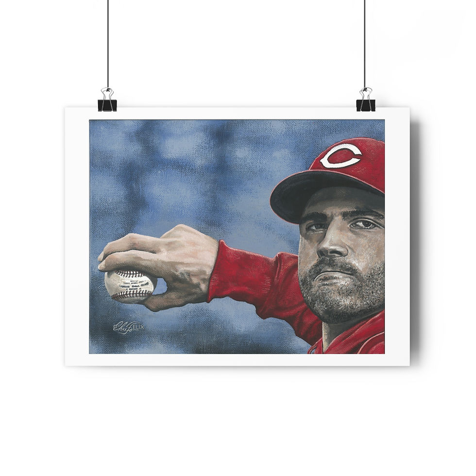 Thumbnail: Joey Votto Giclee Art Print