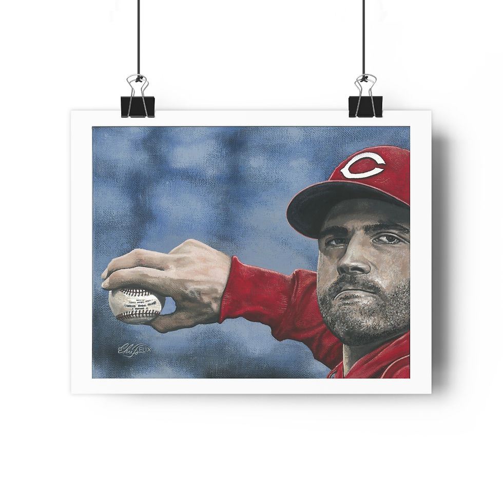 Thumbnail: Joey Votto Giclee Art Print