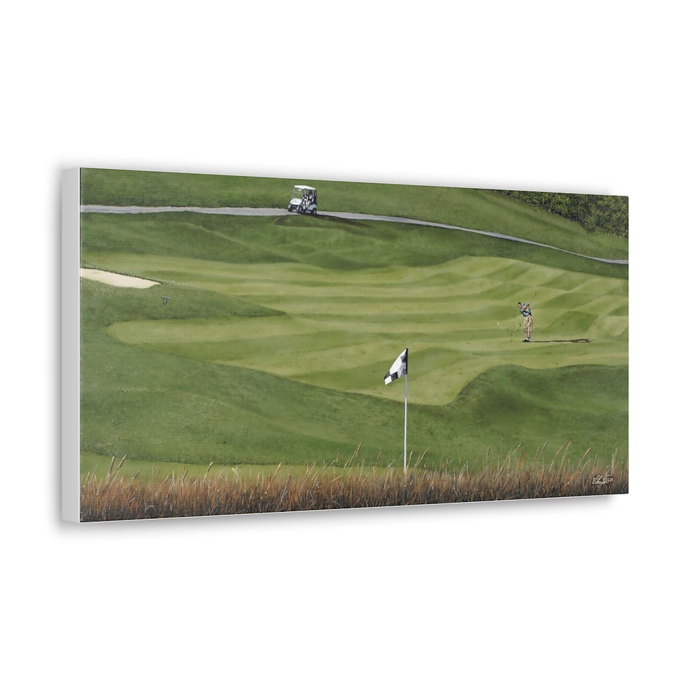 Thumbnail: Canvas Golf Shot