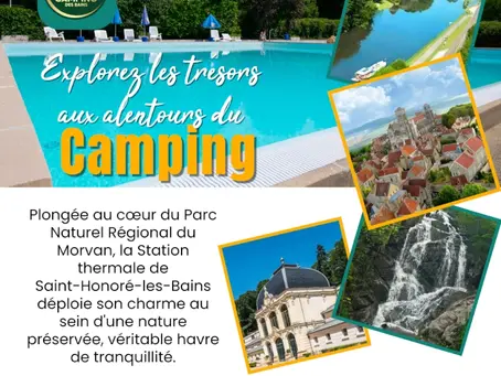 Explorez les trésors aux alentours du Camping des Bains