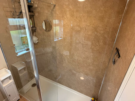 Sticker Shower Renovation