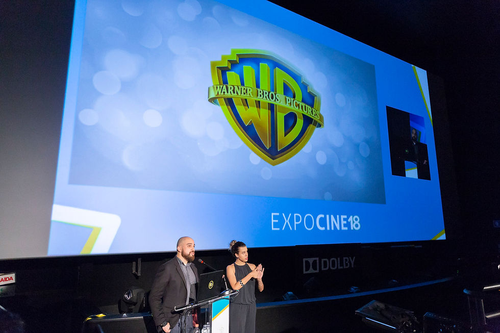 Apresentação da Warner na Expocine18 | Foto: Divulgação (Expocine)