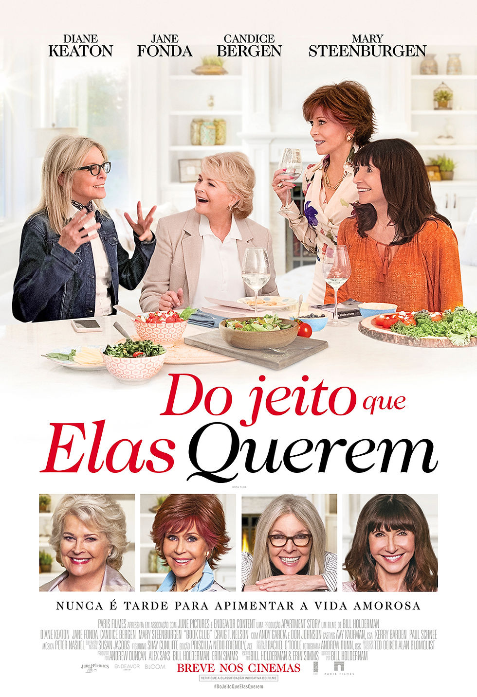 Cartaz nacional do filme Do Jeito Que Elas Querem (2018) | Divulgação (Paris Filmes)