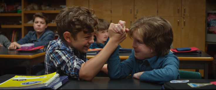 Noah Jupe e Jacob Tremblay em cena do filme Extraordinário (2017) | Foto: Divulgação (Paris Filmes)