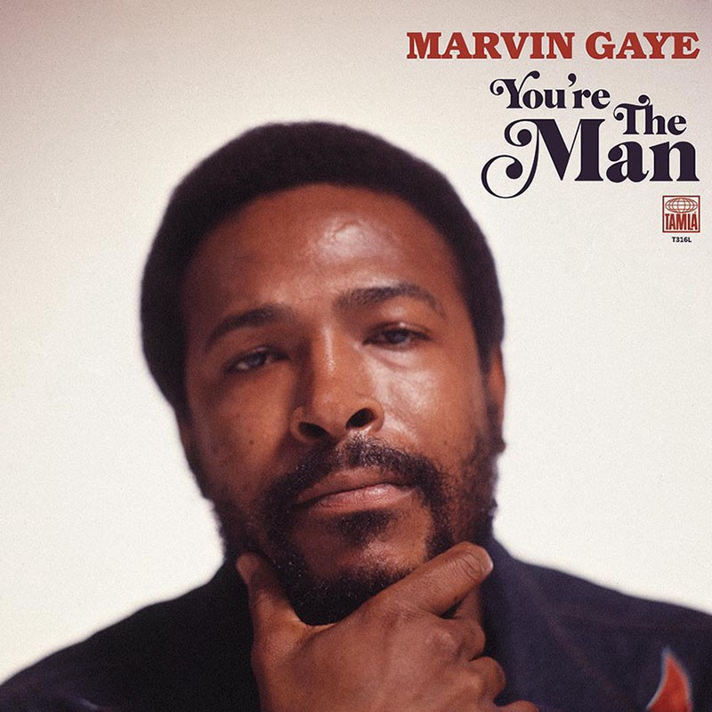 Capa do álbum You're The Man (2019), disco póstumo de Marvin Gaye