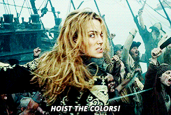 Keira Knightley em cena do filme Piratas do Caribe: No Fim do Mundo (Pirates of the Caribbean: At World's End, 2007)