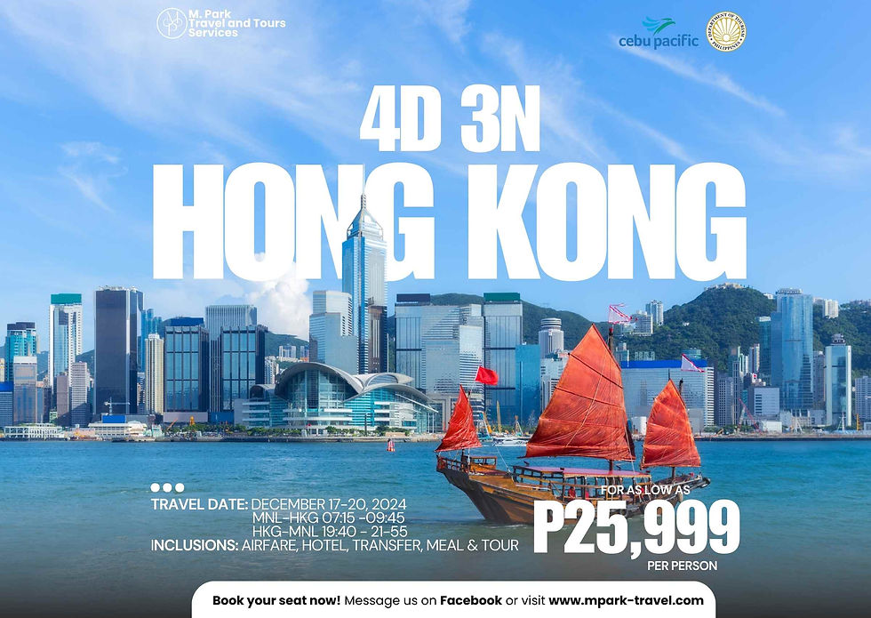 Hong Kong 4 days itinerary