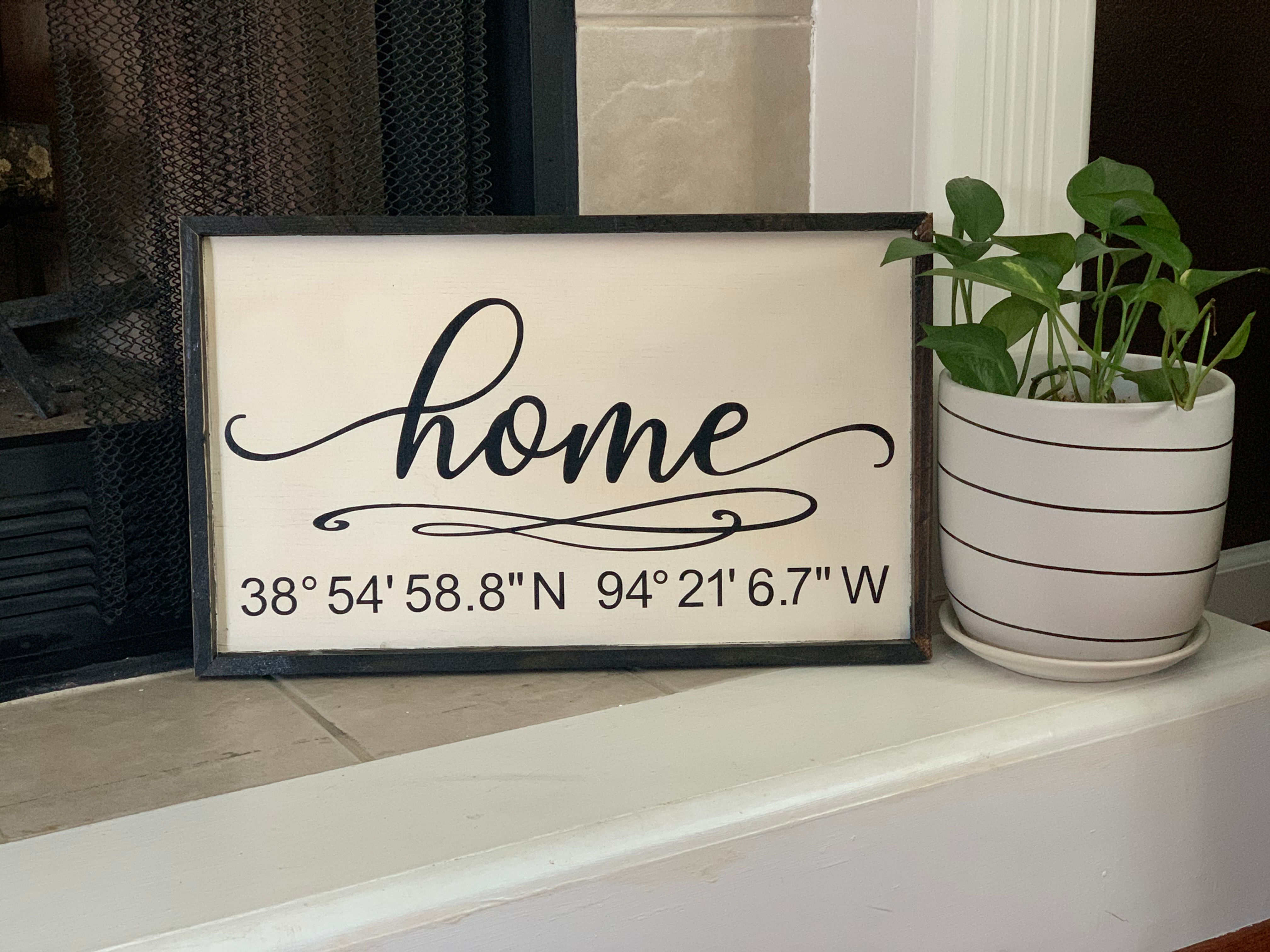 "Home" w/ GPS Coordinates