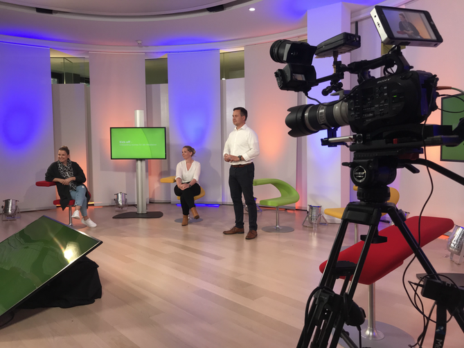 DOP / Lichtsetzender Kameramann für das Live Streaming bei der Feducia GAD in Münster 2020
