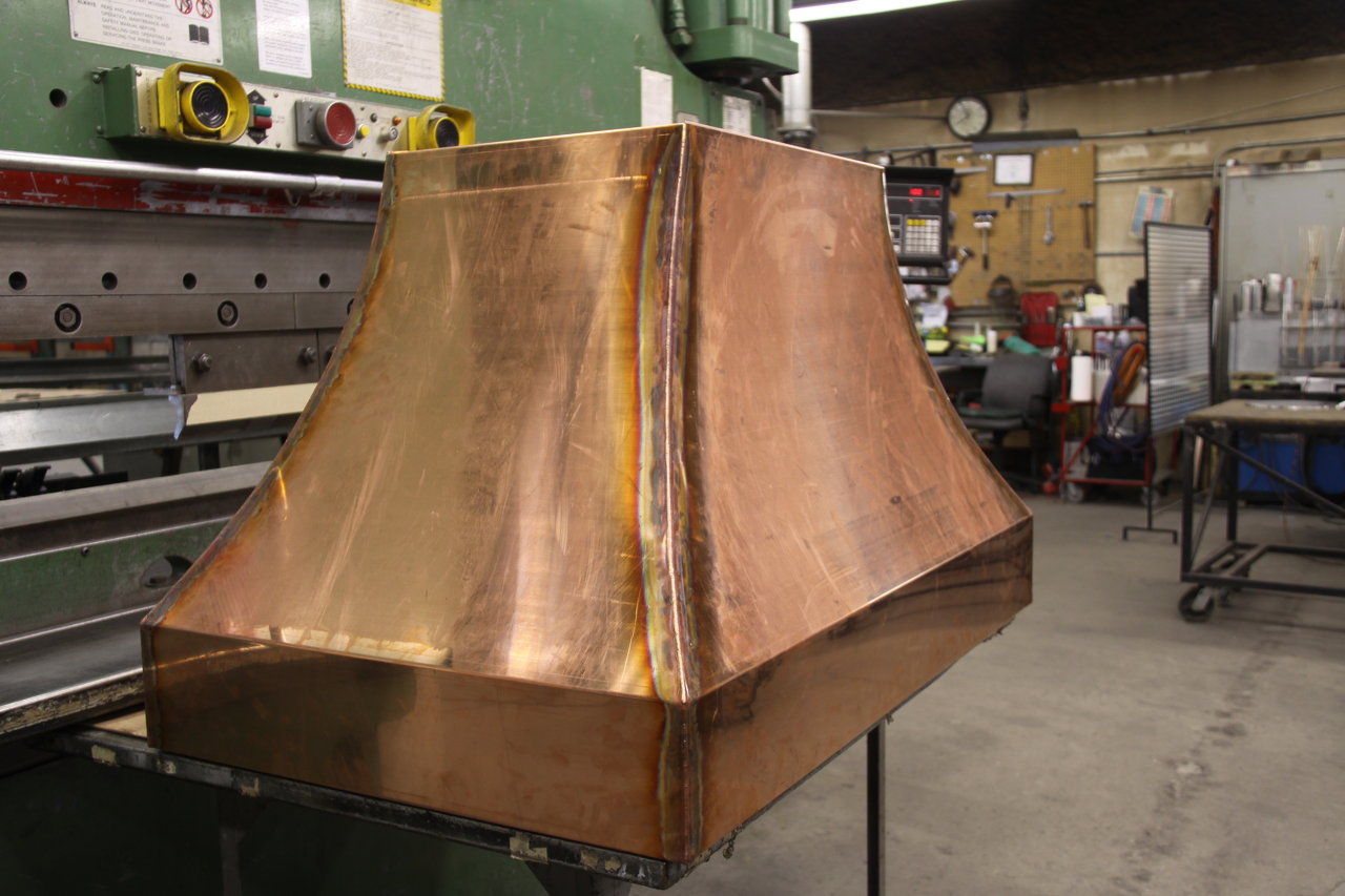 Copper Vent Hood