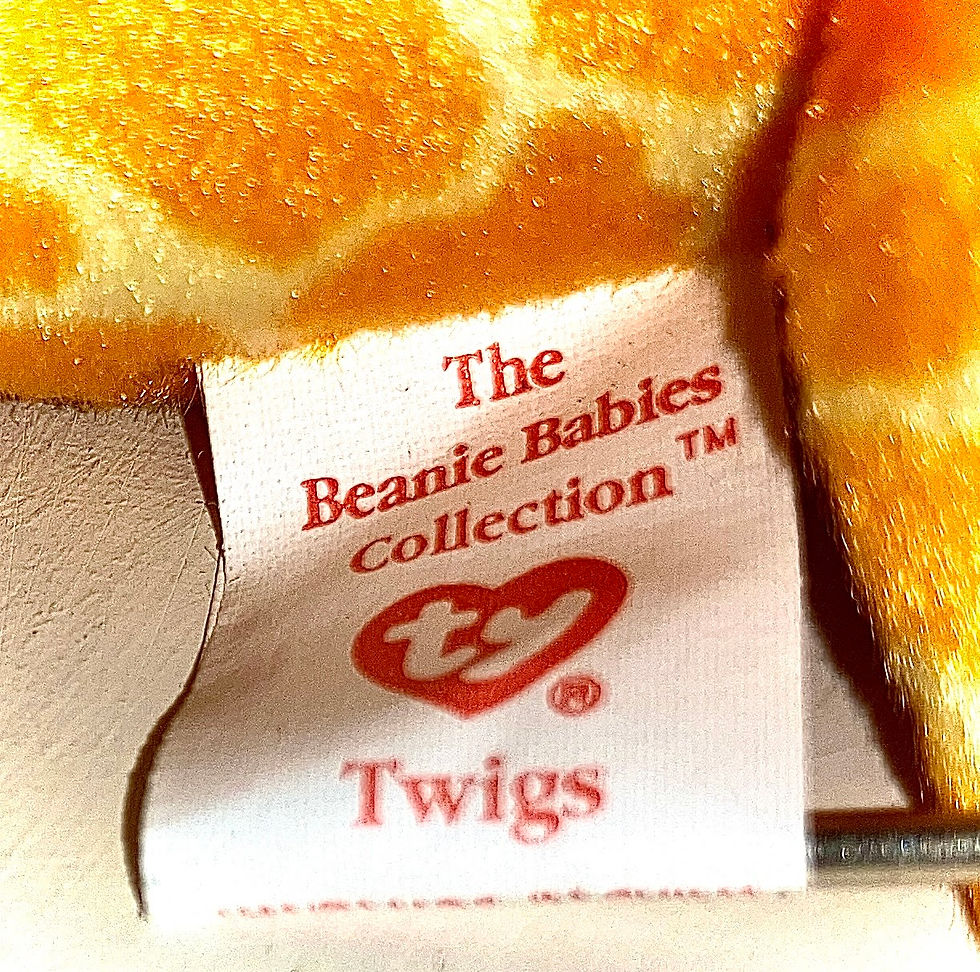 Thumbnail: TY Twigs the Giraffe Beanie Baby