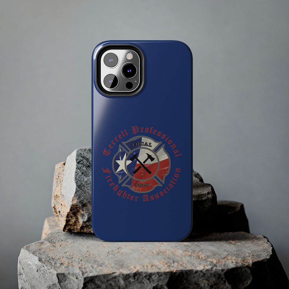 Thumbnail: Blue TPFFA Tough Phone Cases