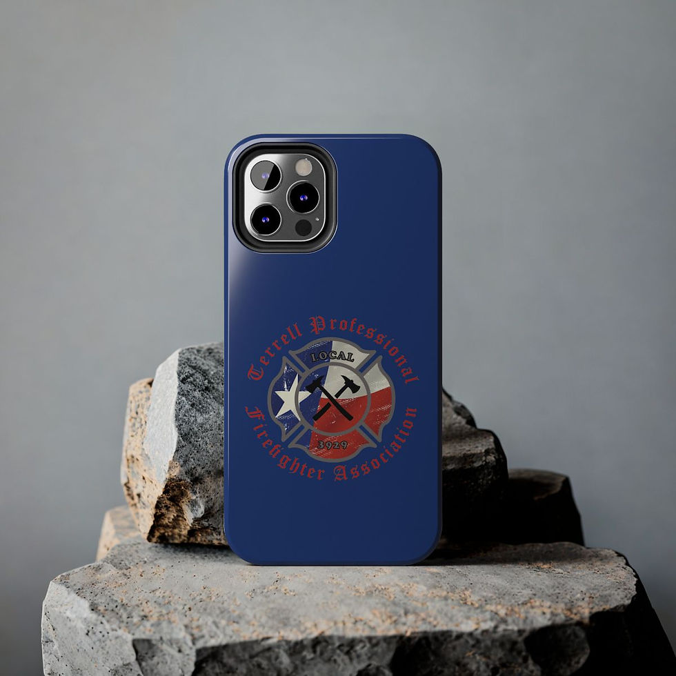 Thumbnail: Blue TPFFA Tough Phone Cases