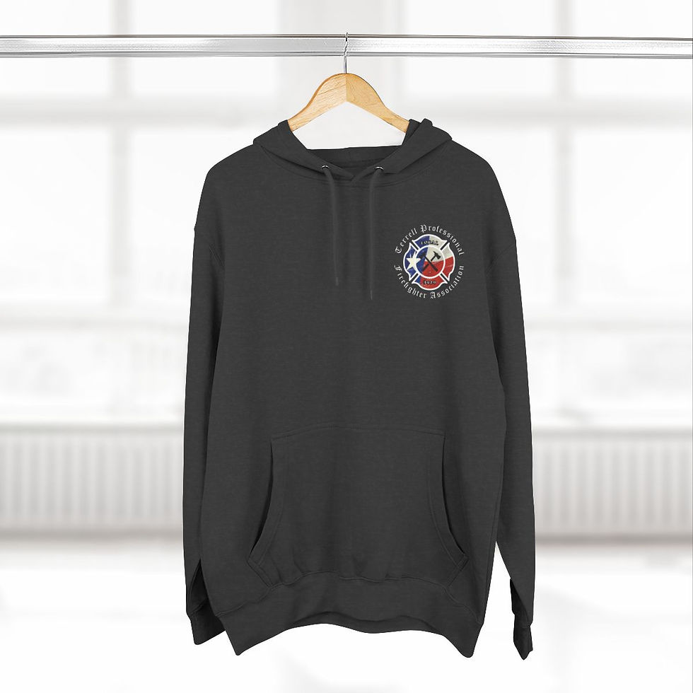 Thumbnail: TPFFA Hoodie-White Logo with Logo Back
