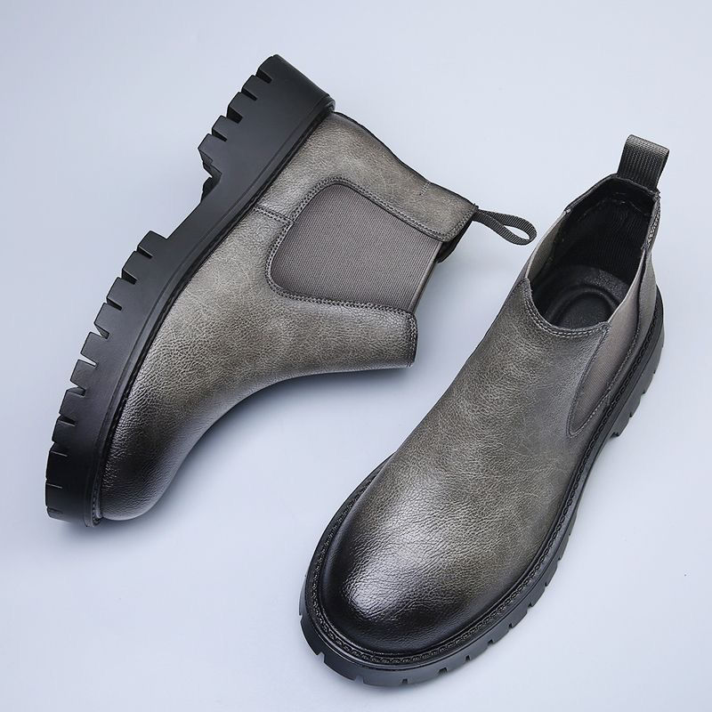 Miniature : Botte Chelsea gris fumée