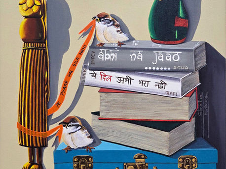 About my Still-Life painting - Abhi na jaao chodkar,