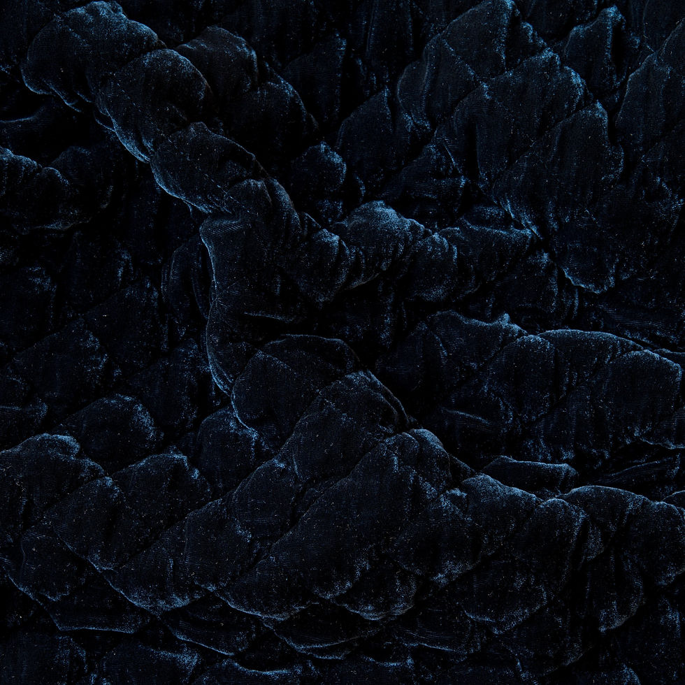 Thumbnail: Silk Velvet Quilted Sham