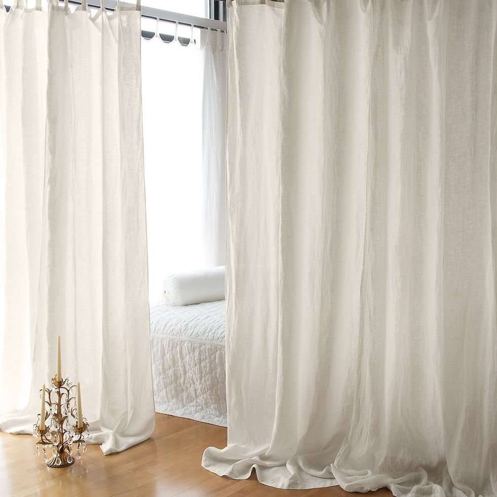 Thumbnail: Linen Curtain Panel (Single)
