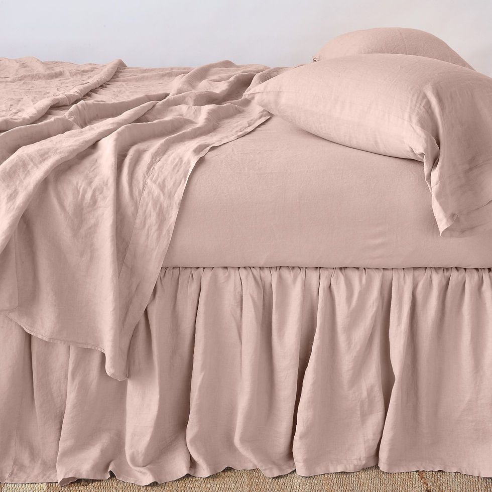 Thumbnail: Linen Bed Skirt