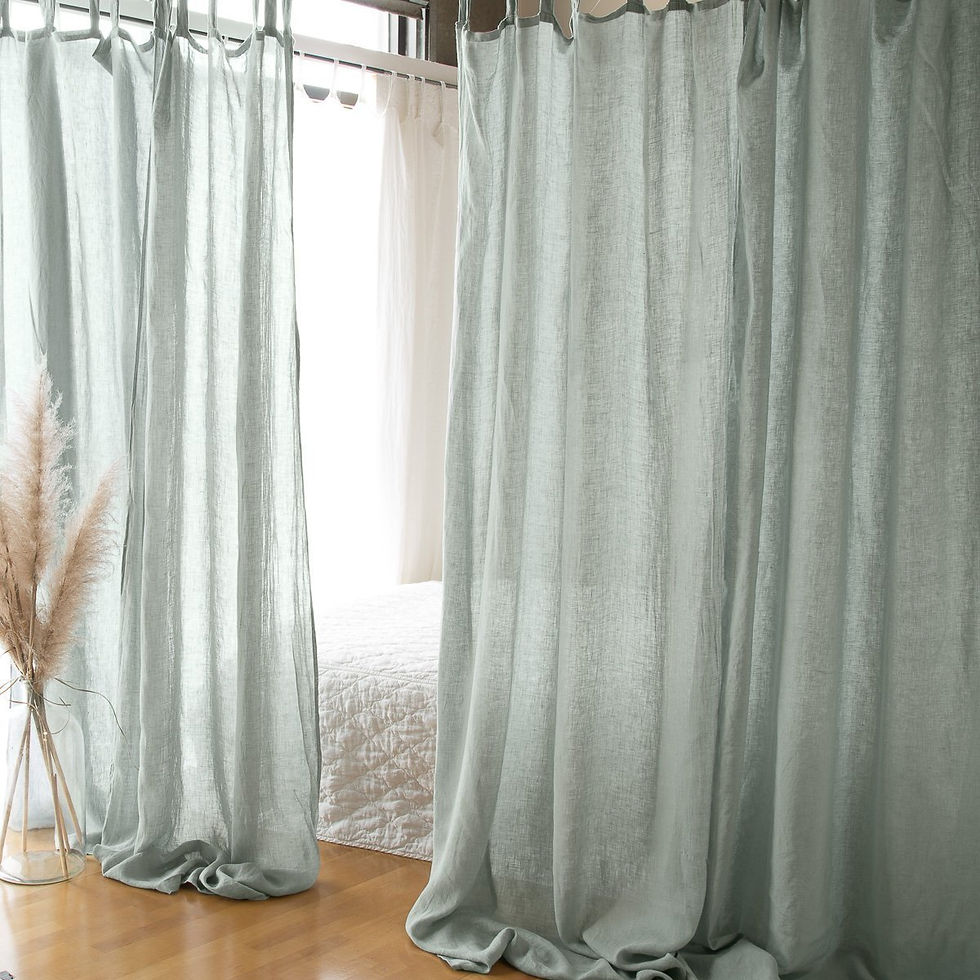 Thumbnail: Linen Whisper Curtain Panel (Single)