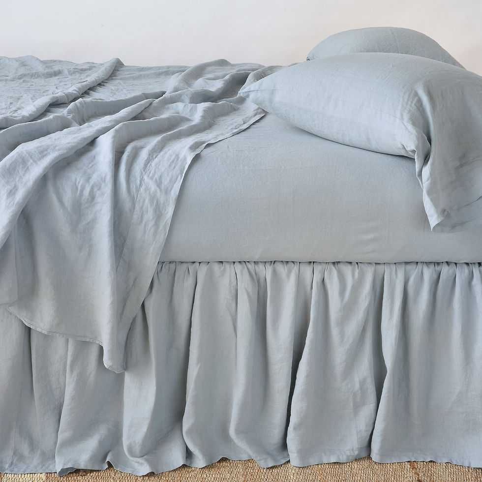 Thumbnail: Linen Bed Skirt