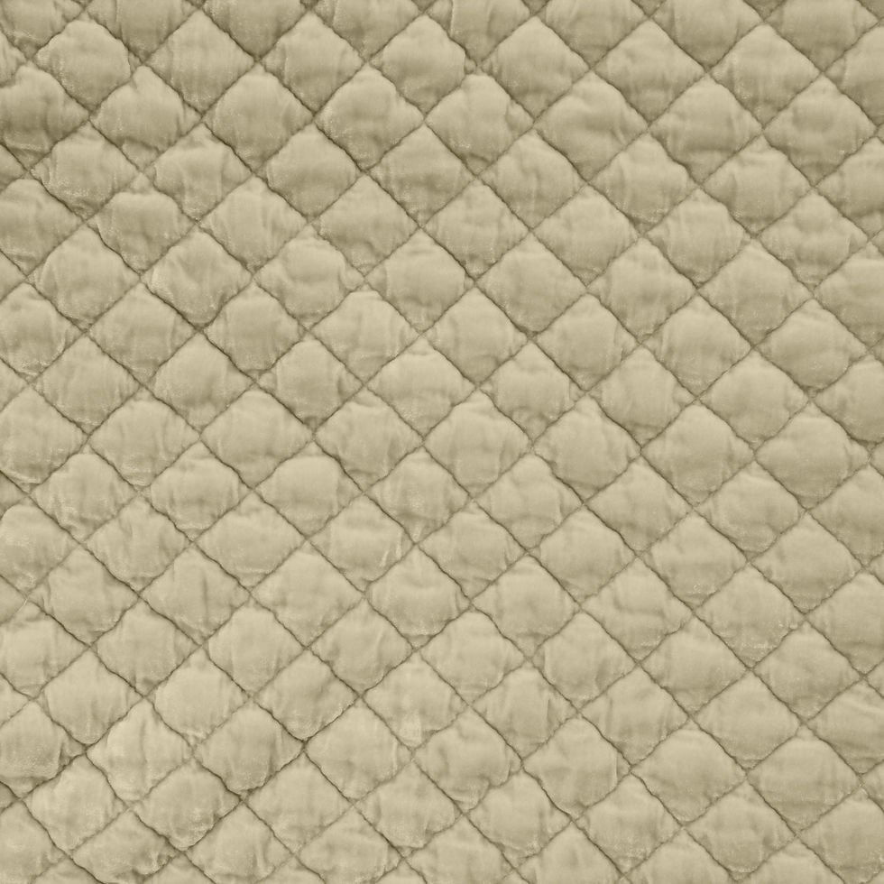 Thumbnail: Silk Velvet Quilted Swatch