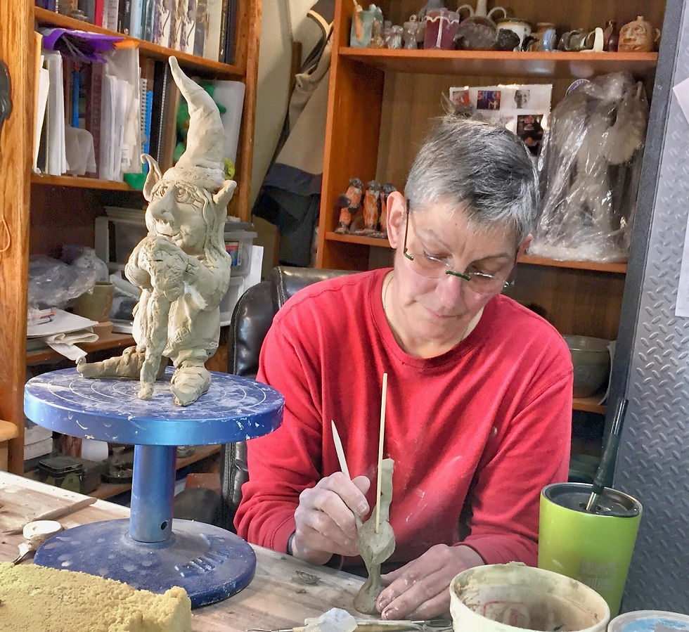 Maureen Hogan - Sculpting
