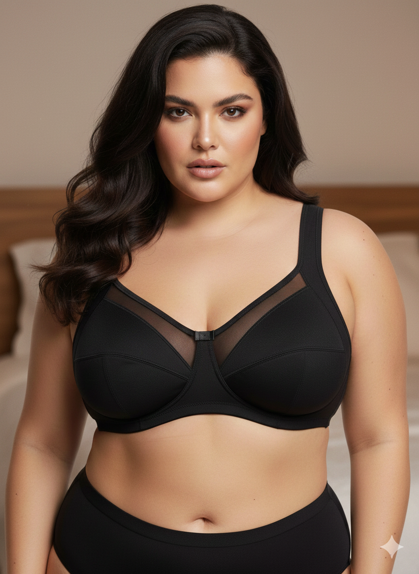 Hot Lingerie - חזיה מידה גדולה ללא ברזל וללא ריפוד