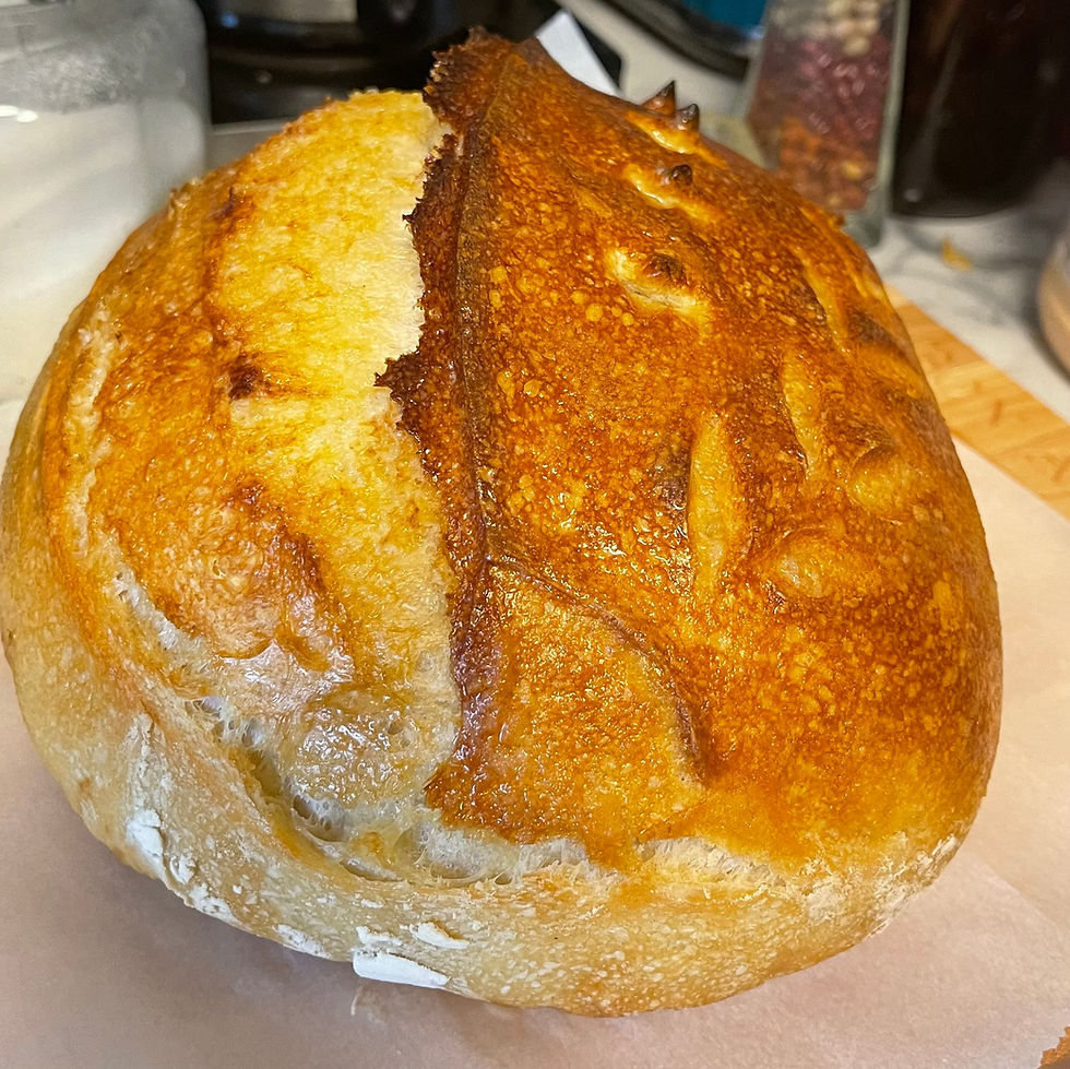 Thumbnail: Freshly baked bread from The Lazy Antelope