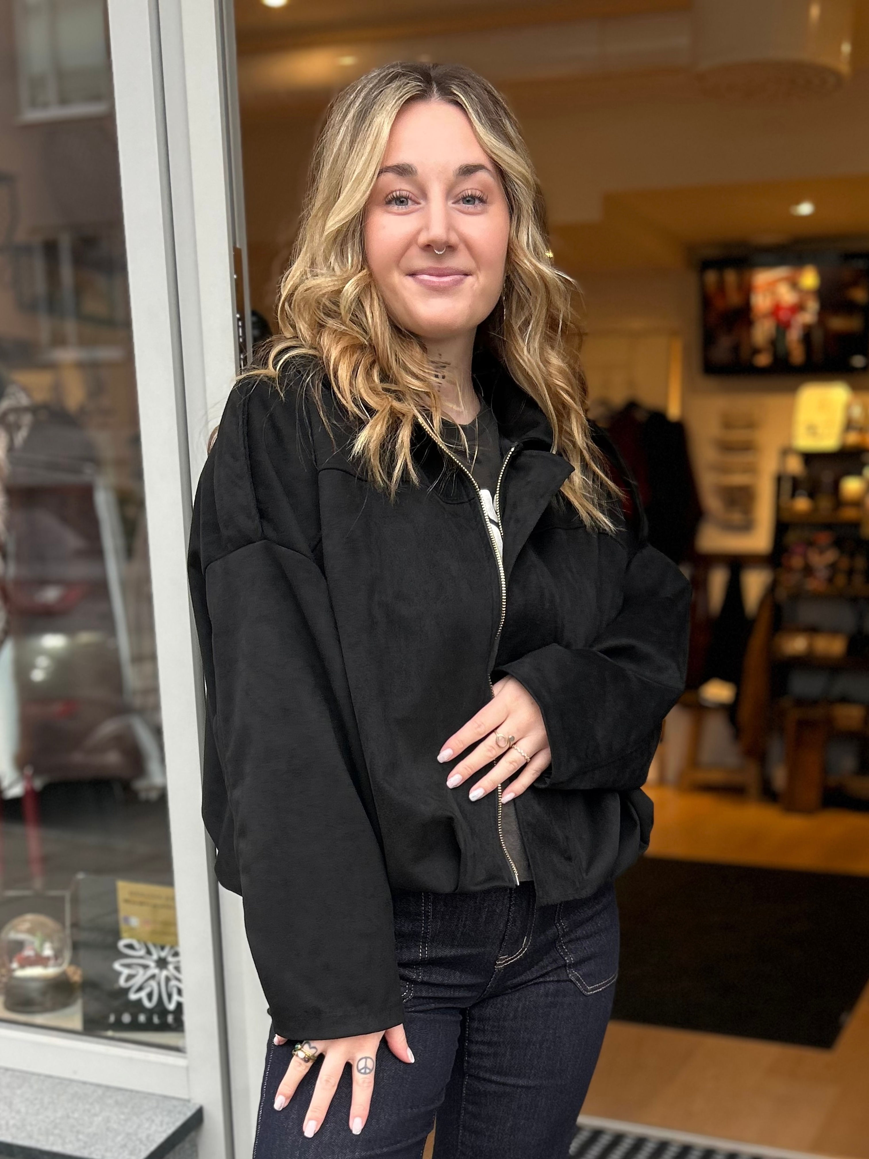 Marta Du Chateau Jacket Kamelia dam svart 