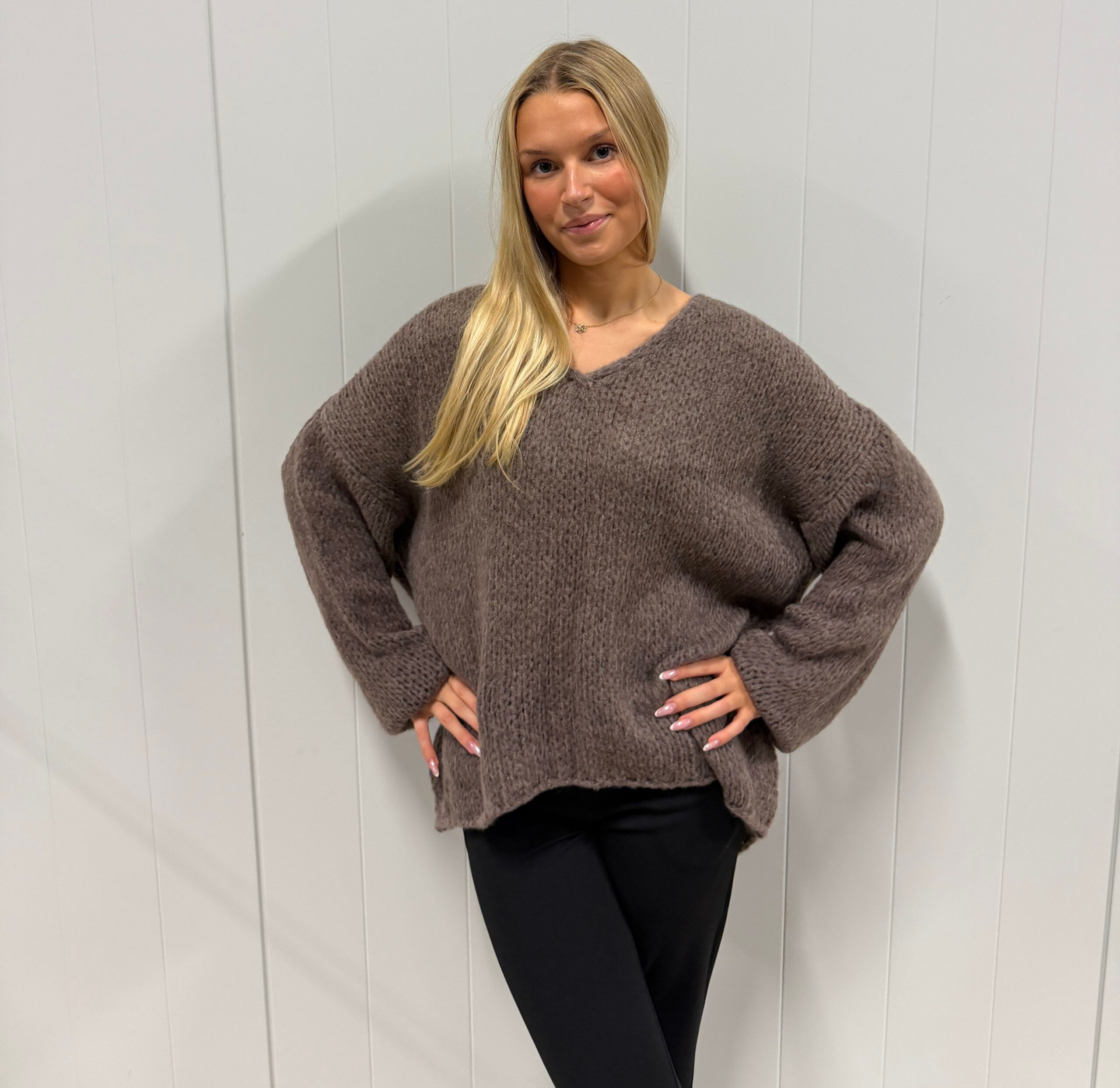 Jörlevik Amore Knit Sweater brun