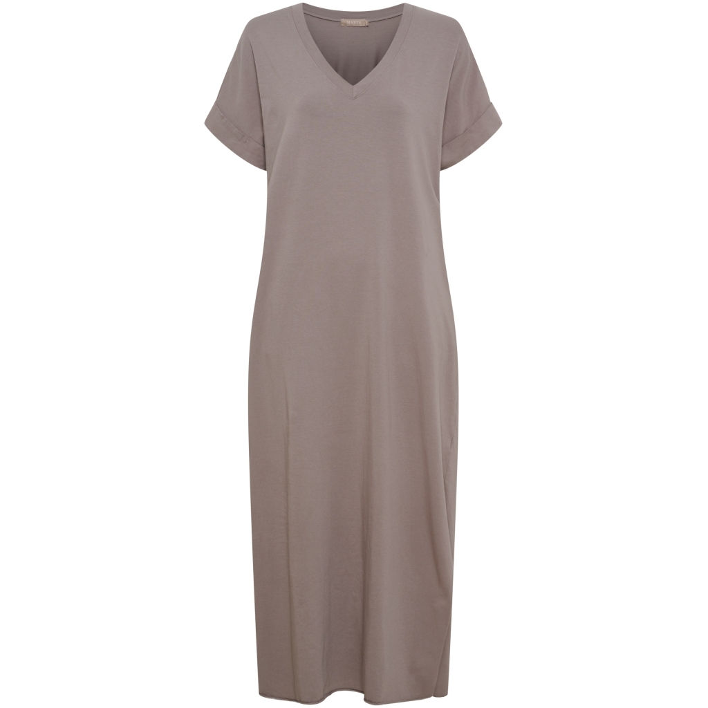 Marta du Chateau t shirtklänning Linna taupe