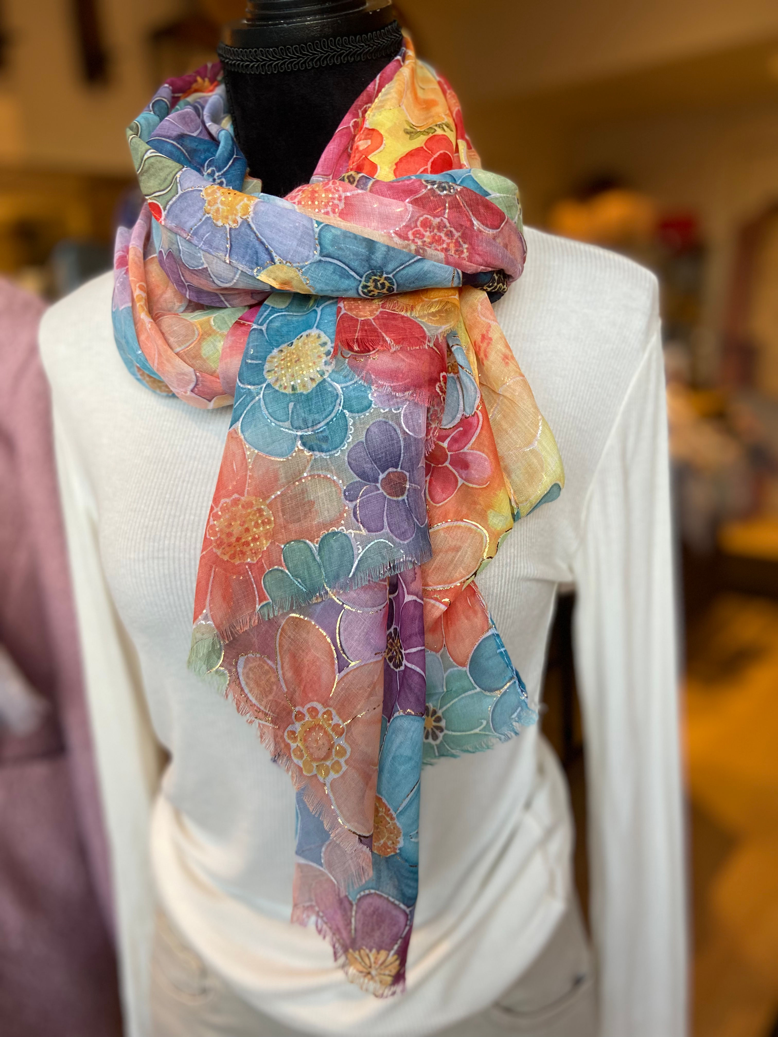 Soulful fashion sjal multi 