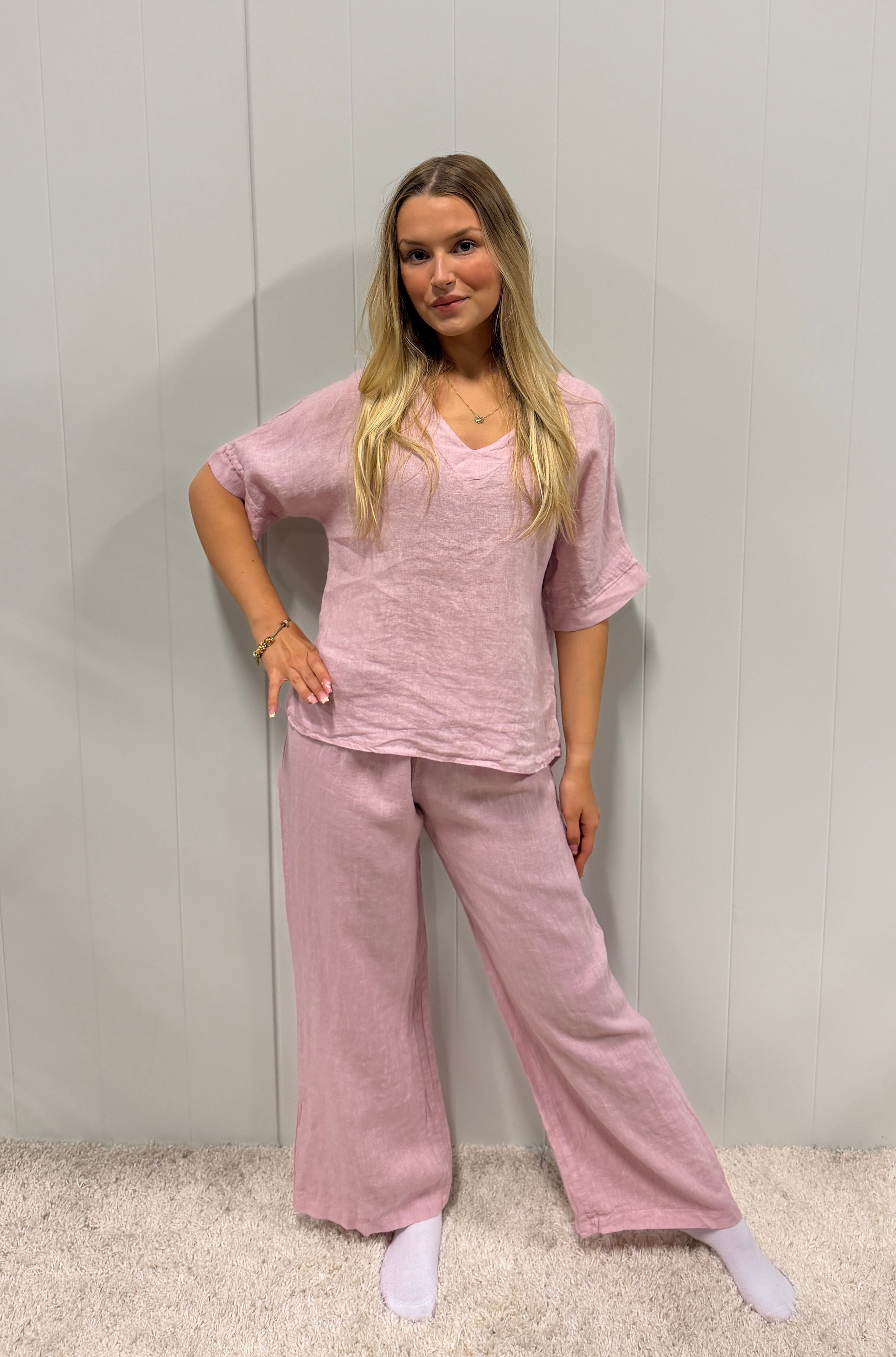 Jörlevik Linnetopp Lex Dusty rose 